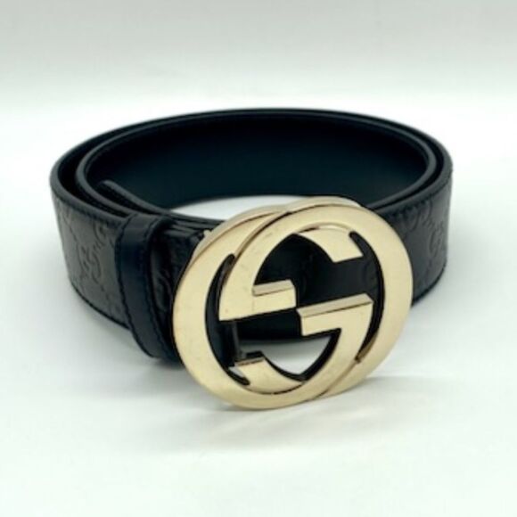 Gucci GG black belt - Picture 1 of 6